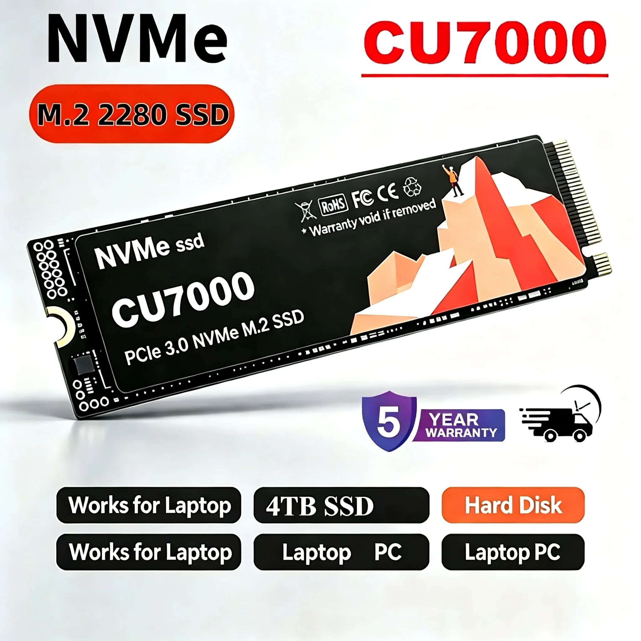 Ssd 500Gb - CU7000 SSD M.2 NVMe Dahili Katı