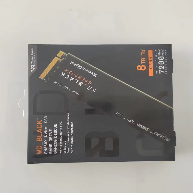 M.2 Ssd - Yeni WD_BLACK SN850X 8TB NVMe SSD
