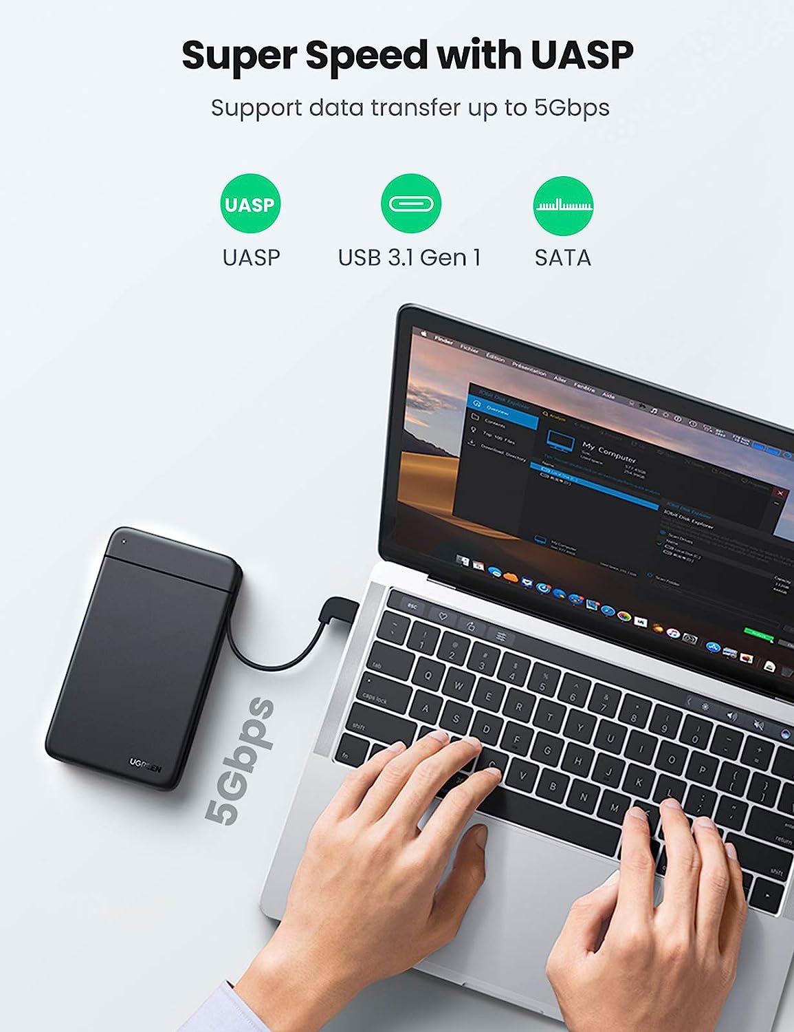 UGREEN USB C Sabit Disk Kutusu - Sata Ssd incelemesi ve fiyatı