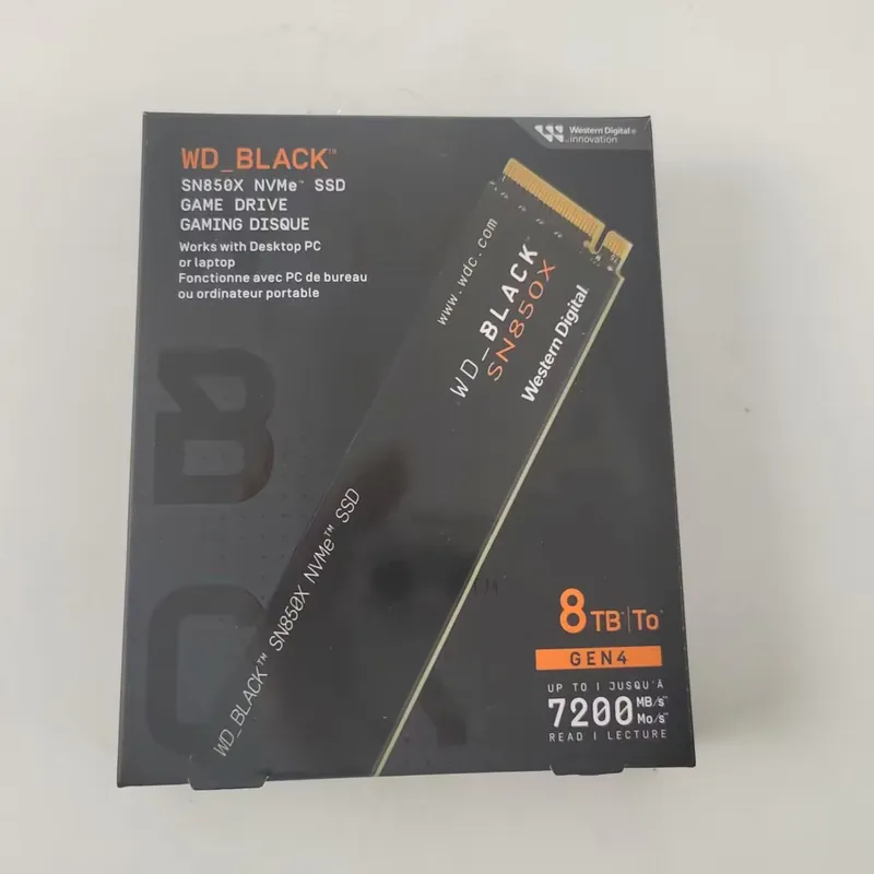 Yeni WD_BLACK SN850X 8TB NVMe  - M.2 Ssd incelemesi ve fiyatı